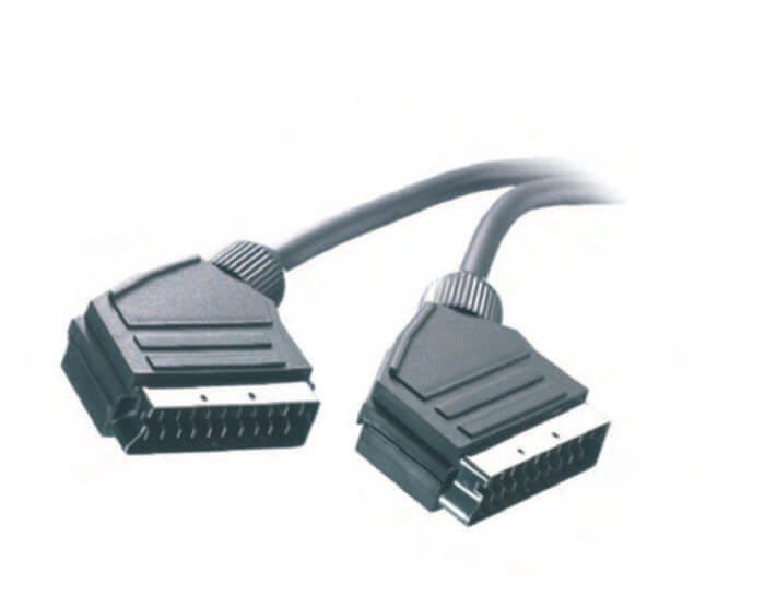 Scart connection, 1,2m