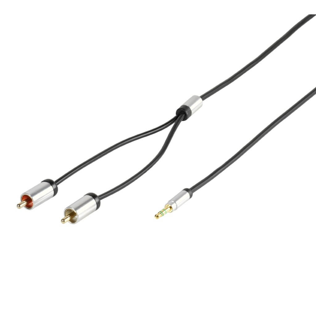 HQ TV/radio antenna cable, 90dB, 2m Vivanco