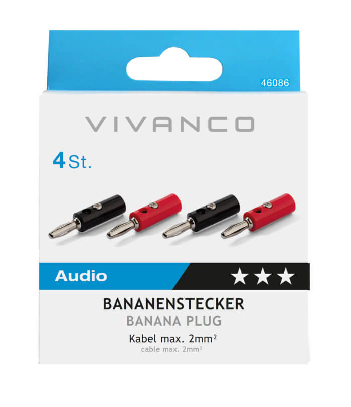 Banana plugs, screw type - Image 2
