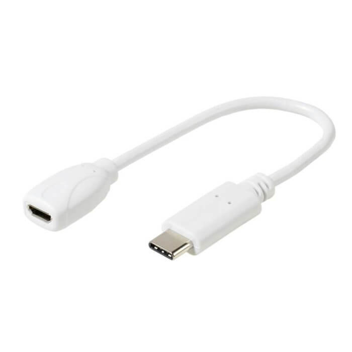 adapter USB Type-C™ to micro USB, 0,1m