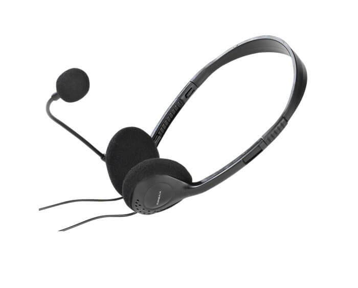 Stereo Headset, with Volume Control, ultra light