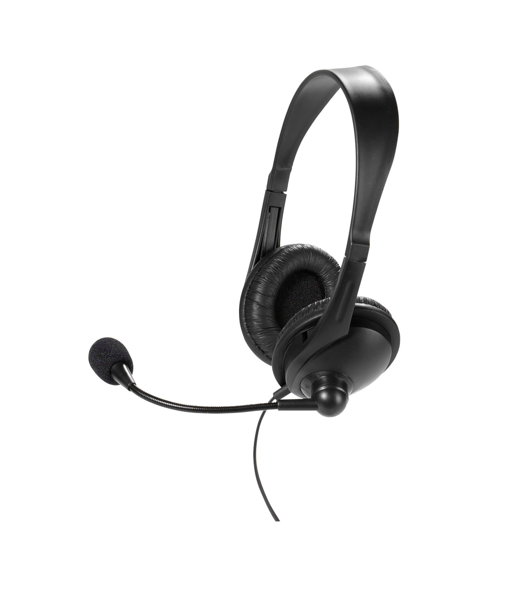Over ear headphones top with volume control