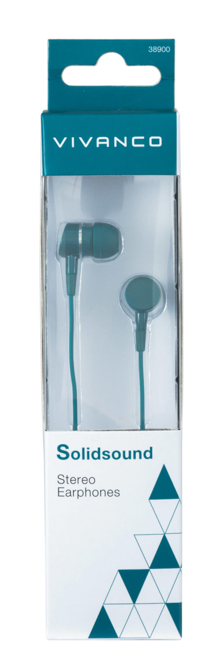 Solidsound Stereo Earphones, Petrol - Image 2