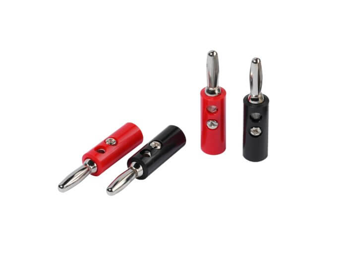 Banana plugs, screw type