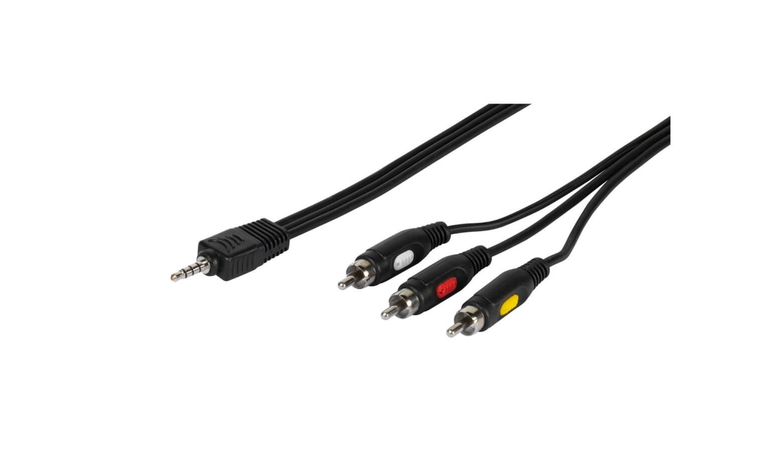 Camcorder connection, 2m Vivanco