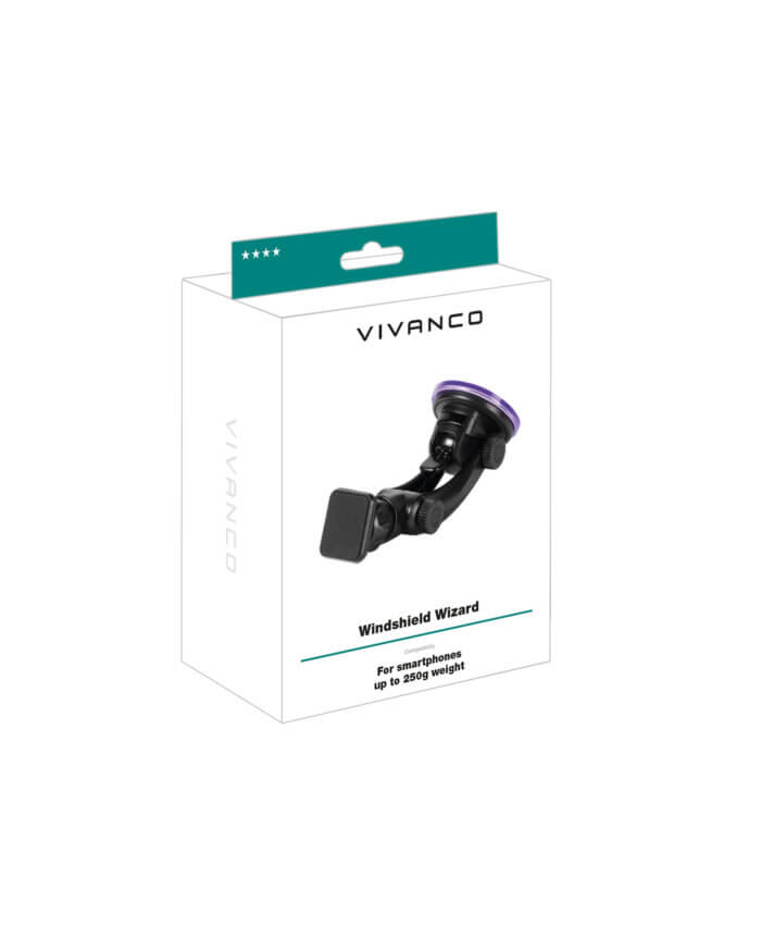 Wizard, magnetic Car Holder with suction cup for Smartphones - Image 5