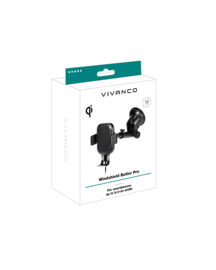 Butler Pro, car holder with charging function and suction cup for Smartphones - Image 4