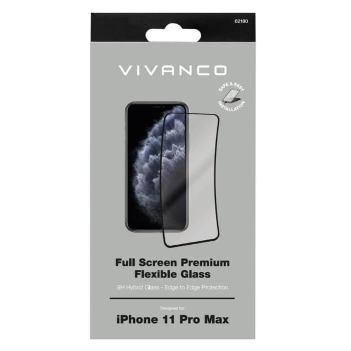 Full screen Premium flexible tempered glass for iPhone 11 Pro Max - Image 3