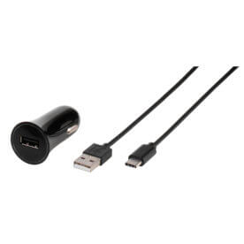 USB Type™ Car Charger 3A incl. USB Type-C™ connection 1m