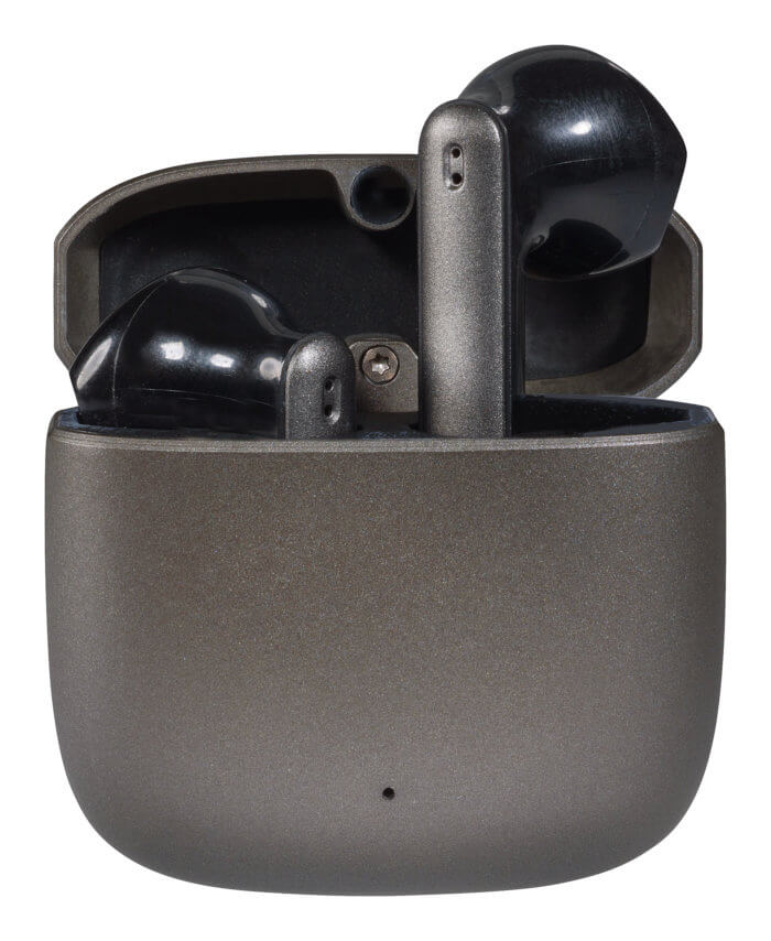 Bluetooth® Metal Pair True Wireless Stereo Metallic Headset, Anthracite - Image 6