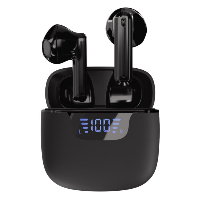 Bluetooth Union Pair True Wireless Earbuds, Black