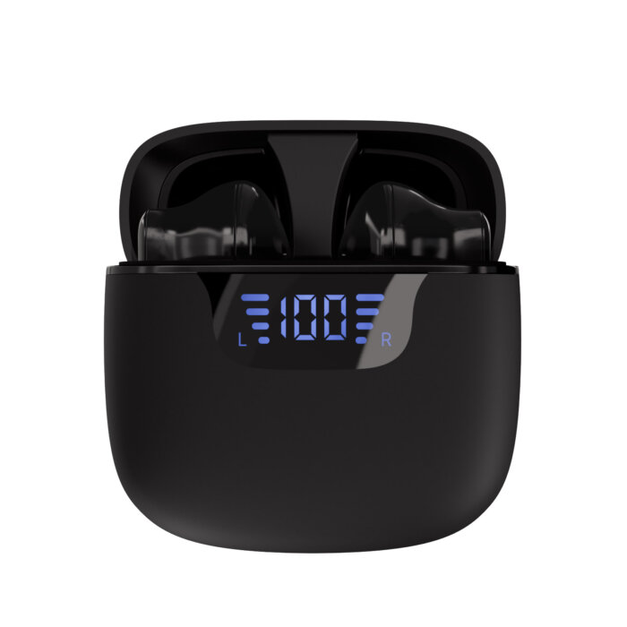 Bluetooth Union Pair True Wireless Earbuds, Black - Image 3