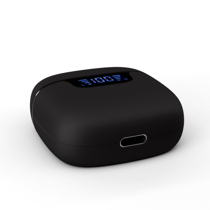 Bluetooth Union Pair True Wireless Earbuds, Black - Image 5
