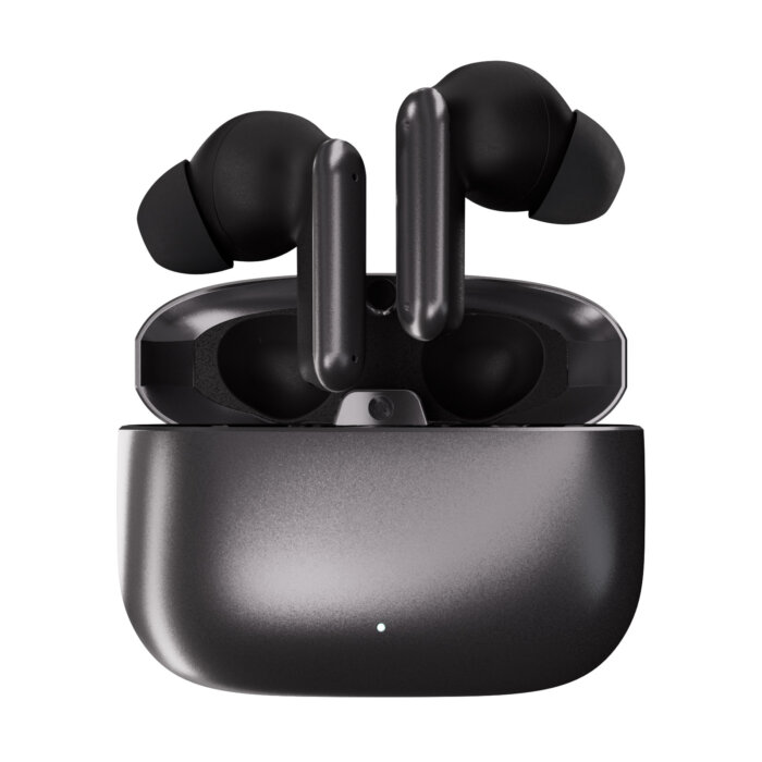 Bluetooth® Metal Pair Pro True Wireless Noise Cancelling Headset, Anthracite