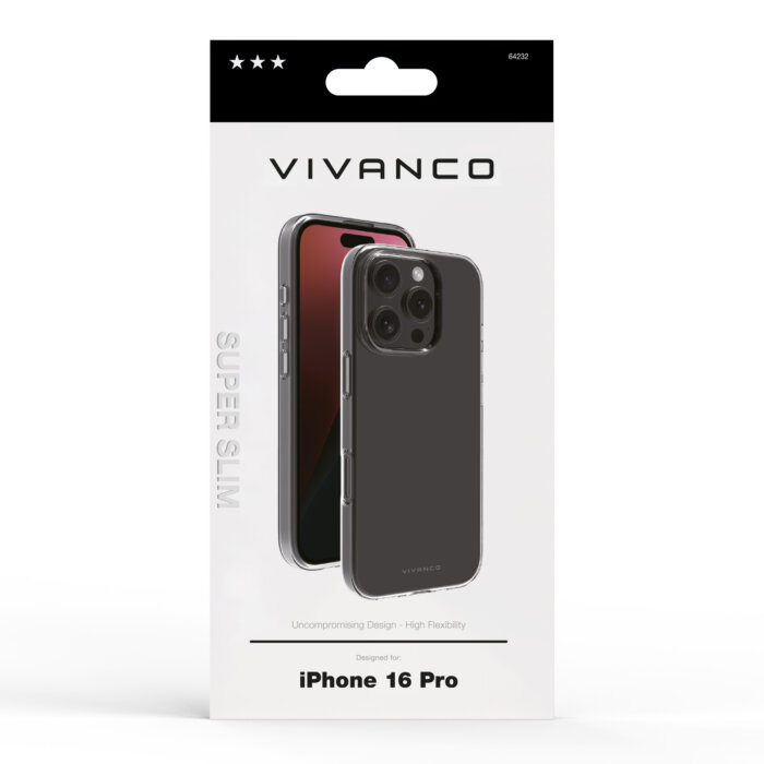 Super slim cover for iPhone 16 Pro – Clear - Image 4